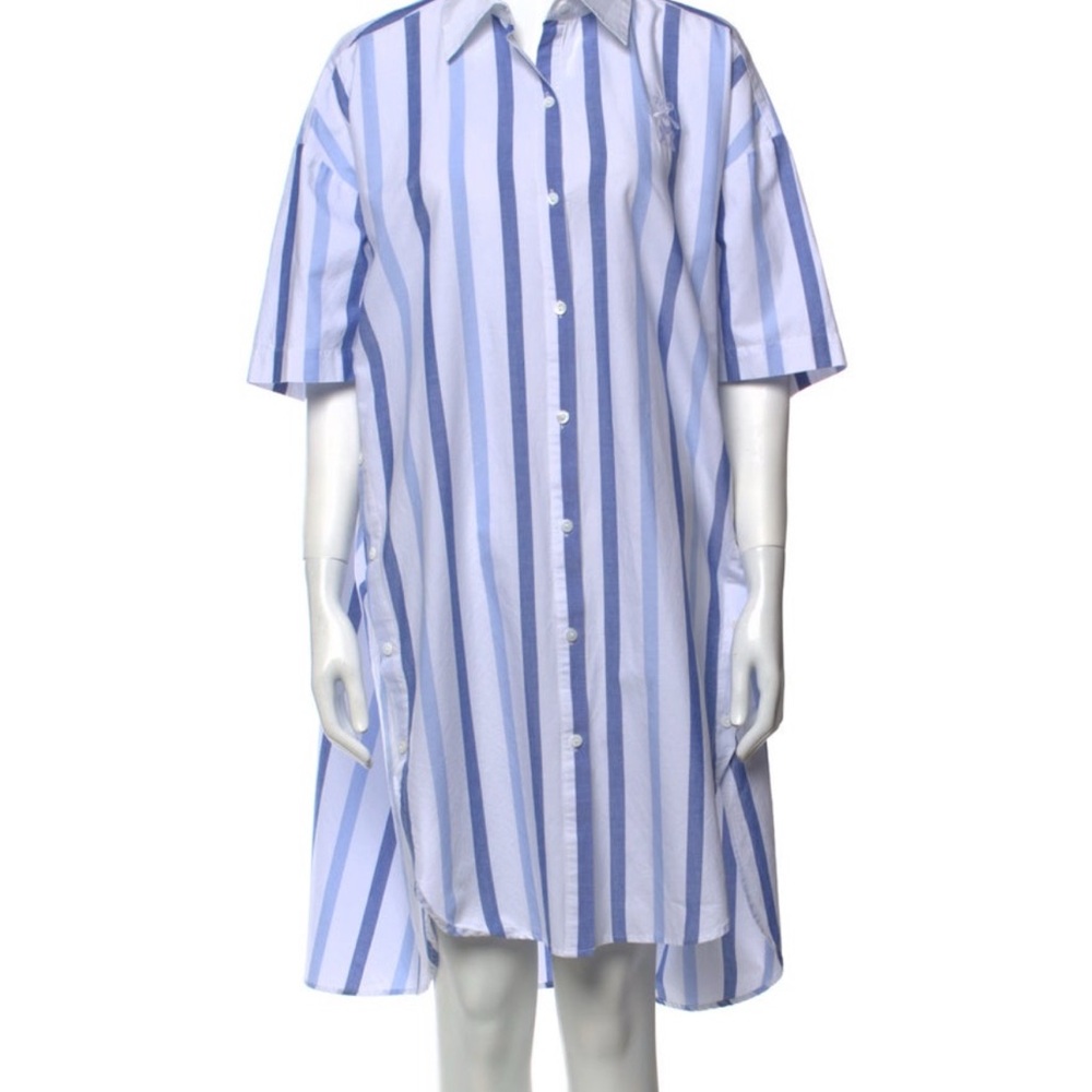 LOVE Binetti Striped Shirt Dress